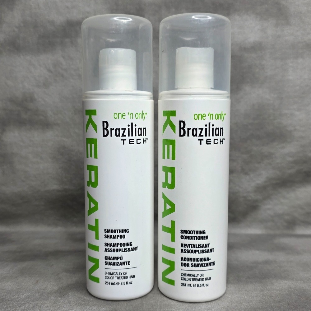 One 'n Only Brazilian Tech Keratin Smoothing Shampoo & Conditioner SET